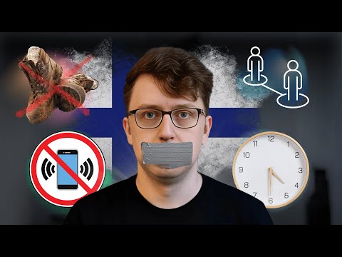 НЕГЛАСНЫЕ ПРАВИЛА В ФИНЛЯНДИИ