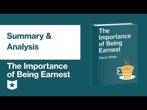 The Importance of Being Earnest by Oscar Wilde | Summary & Analysis