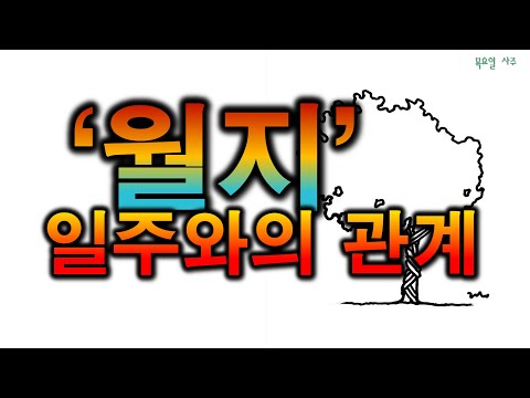 월지와 일주의 관계