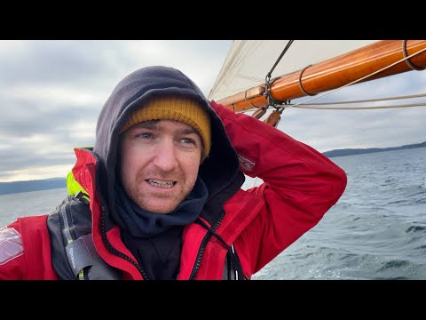 POV; sailing Tally Ho ALONE for the first time!