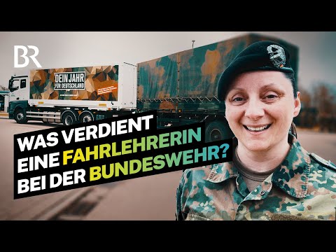 Fahrlehrer für LKW und Panzer: Das Gehalt als Soldatin bei der Bundeswehr I Lohnt sich das? I BR