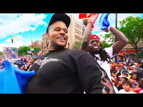 Fanum Takesover New York Dominican Parade! 🇩🇴