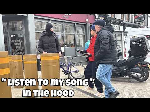 Asking people in the hood to judge my song