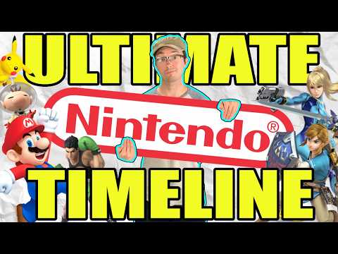 I Put EVERY Major Nintendo Game Into One Timeline!