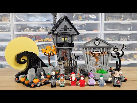 LEGO The Nightmare Before Christmas Review | Ideas Set 21351