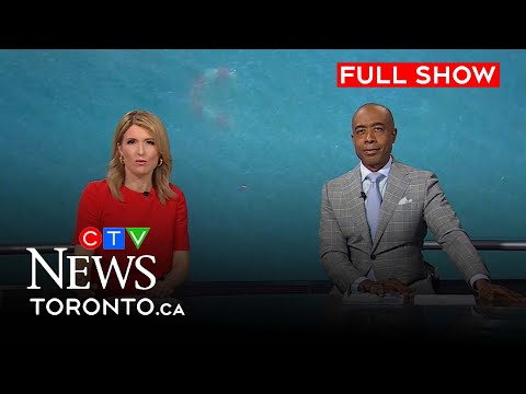 Pilot rescued after plane crashes into Lake Ontario  | CTV News Toronto at Six for May. 2 2025