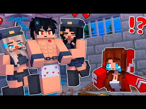 I WENT TO A GIRLS-ONLY PRISON IN MINECRAFT #6 I FELL IN LOVE WITH THE LEADER OF A GIRLS' GANG!?