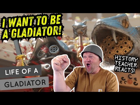 Life of a Gladiator | Mitsi Studio | History Teacher Reacts