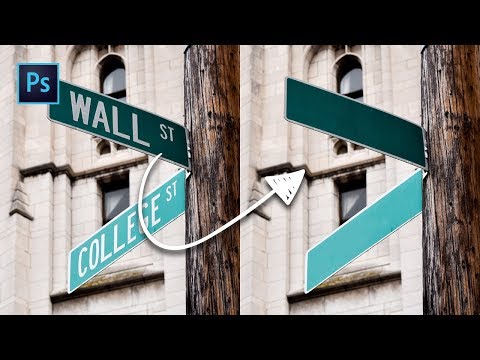 Photoshop: How to remove text from a photo?