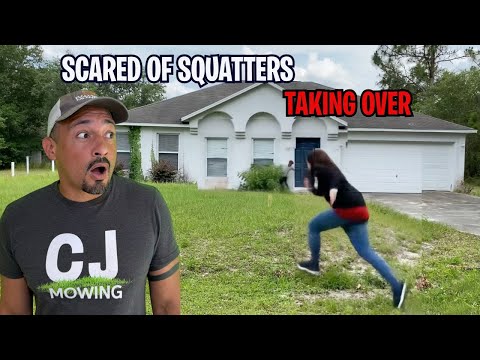 MAN Says Squatters WILL TAKE OVER if I don't MOW his neighbors LAWN