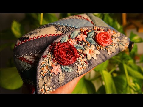 Make your scrap fabric product valuable by hand stitching
