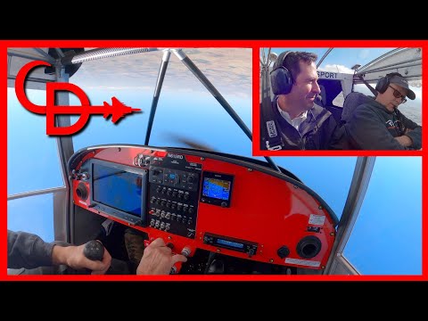 Inverted while Randy sleeps in the RANS S-21 Outbound!