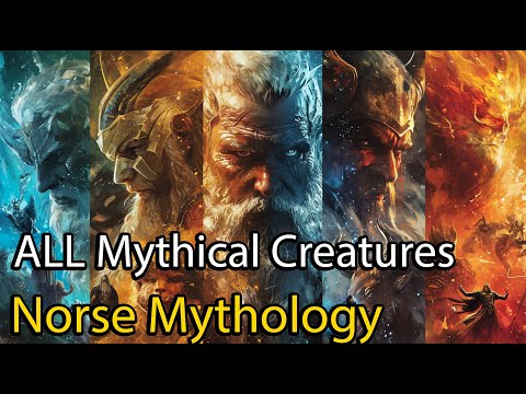 ALL Norse Mythical Creatures and Beings (Almost) | Norse Mythology Explained | ASMR Sleep Stories