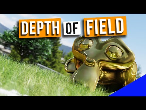 How to Add Depth of Field in BLENDER