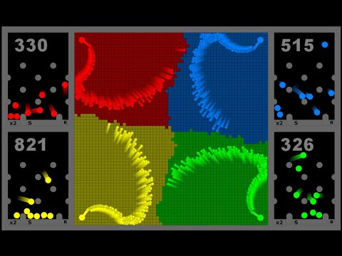 Multiply or Release BUT Don't Touch the RESET button!  - Marble Race in Algodoo