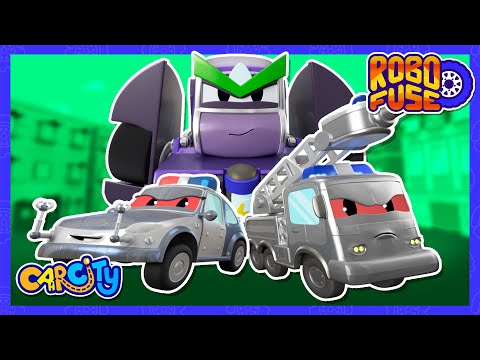 🔥 Super Roboter stoppt den größten Bösewicht und seine Schergen 😈 | Robofuse - Superheldenrettung