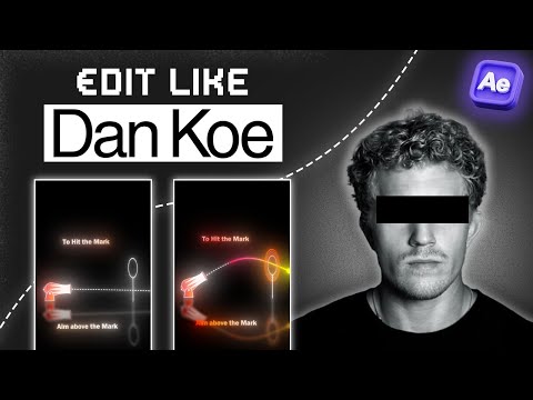 How to Animate like Dan Koe - After Effects Tutorial