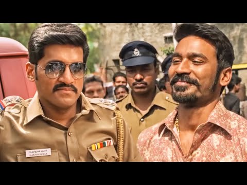 धनुष को जेल लेके जाते समय बस्ती वाले जश्न मना रहे हैं