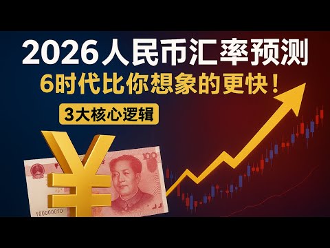 【宏观深度】2026年人民币汇率大预测：4650 亿美金 “蓄水池” 正在被激活！从 “世界工厂” 到 “全球投资人”，为什么说“6时代”要比你想象的来得更快？