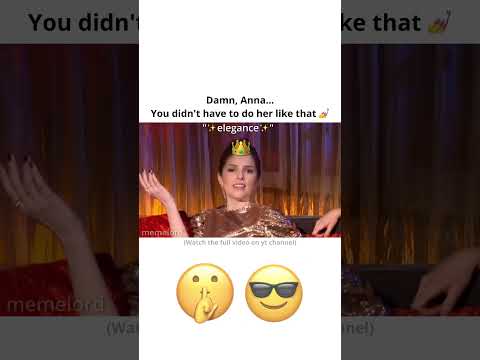 Damn Anna you didn't have to do her like that 😎🔥 #annakendrick #blakelively #shorts #roast #savage