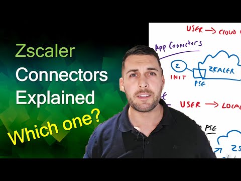 Zscaler Connectors Which One Does What?