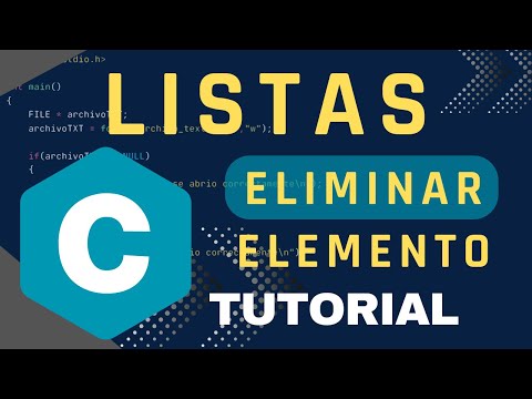 Programación en C: TAD - LISTAS: Cómo eliminar elementos de una lista