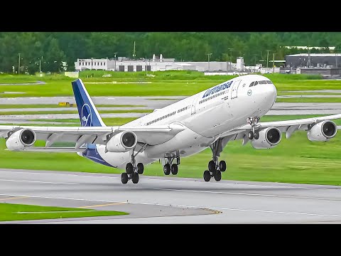 60 MINS of Plane Watching at UNITED STATES Airports 🇺🇸