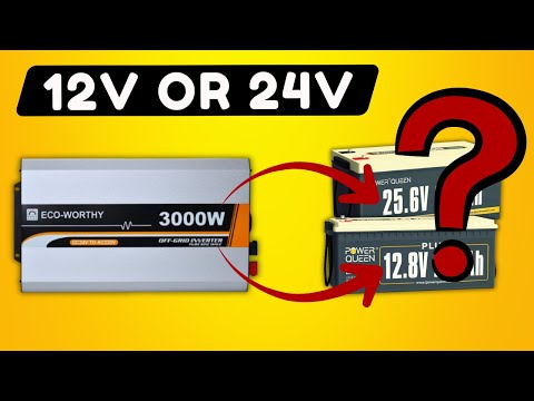 12V or 24V in a camper van or RV ➡️ When it Becomes Essential!