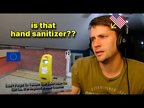 American reacts to European Train Etiquette (I've never been on a train)