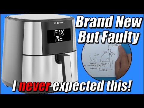 Brand New Faulty Chefman Air Fryer - I NEVER expected this! | Can I Fix It?