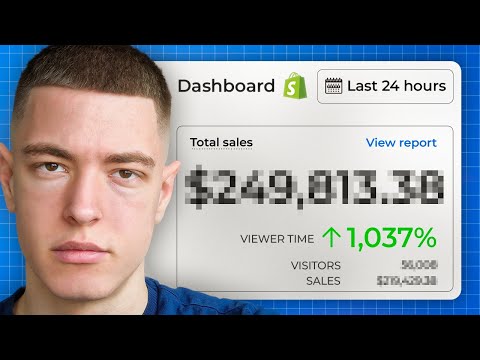 I Tried Shopify Dropshipping For 24H (Realistic Results)