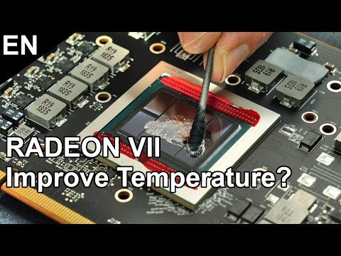 RADEON VII - Liquid Metal Tuning