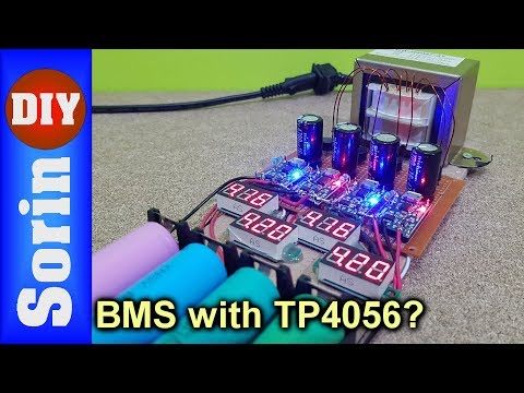 DIY - BMS Protection Board made with TP4056 modules