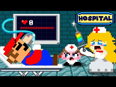 " Sorry Mario, Please Wake Up!!", DR. Peach said | Game Animation