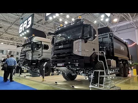 Потомок ракетовоза: российскую замену "Татрам" показали  на Комтранс-2024