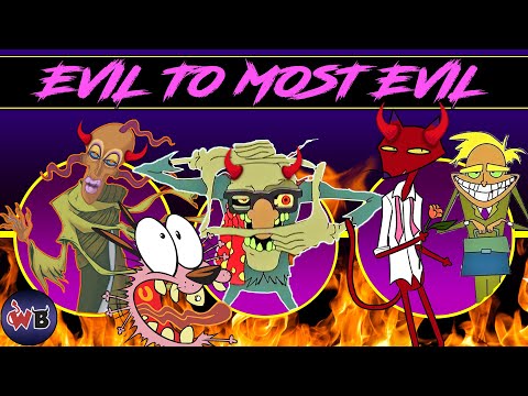 Courage the Cowardly Dog Villains: Evil to Most Evil 👾👹
