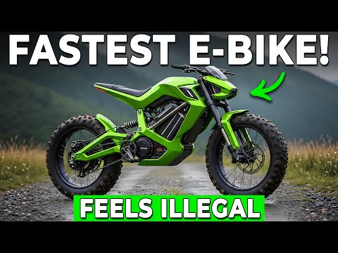 13 Fastest Electric Bikes That Feels Illegal to Own