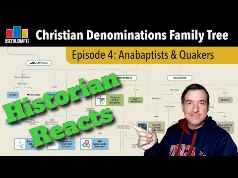 Episode 4: Anabaptists & Quakers | Christian Denominations Family Tree Series Reaction