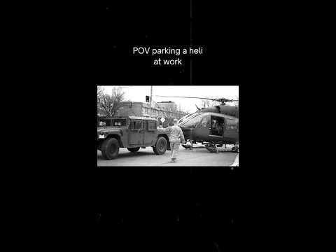 Helicopter Lands on Independence Ave in D.C.