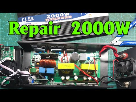 How to Repair 2000W Sine Inverter