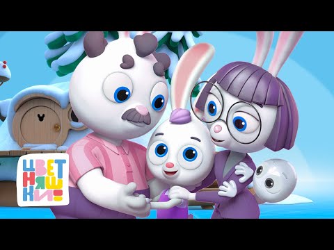Цветняшки — Лучшие серии с Зайчонком Скок — Веселые мультики для детей