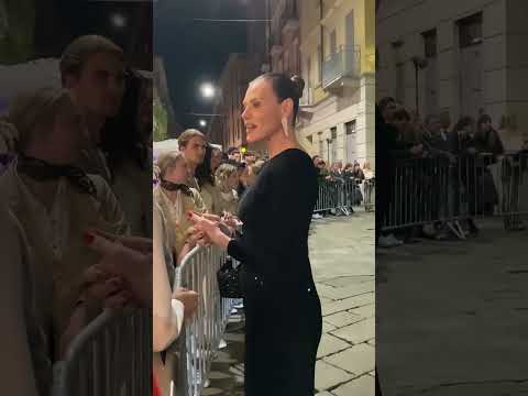 Armani Night guests at Milan Fashion Week 🇮🇹 #italy #milan #mdw