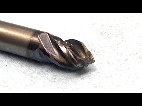 LET'S FIX THIS BROKEN 1/4" CARBIDE END MILL