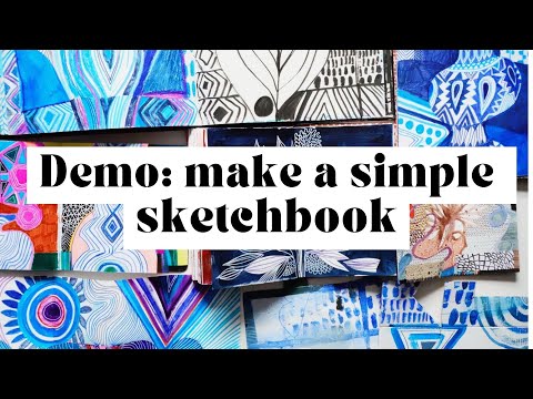 Let's Create A DIY Sketchbook Together!