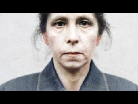 Sang songs before Execution of Juana Bormann SS camp guard who set dogs on female prisoners 