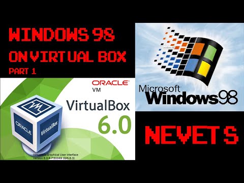 Windows 98 on VirtualBox - How to do it properly. 32bit Graphics and ACPI. NEW Version 6