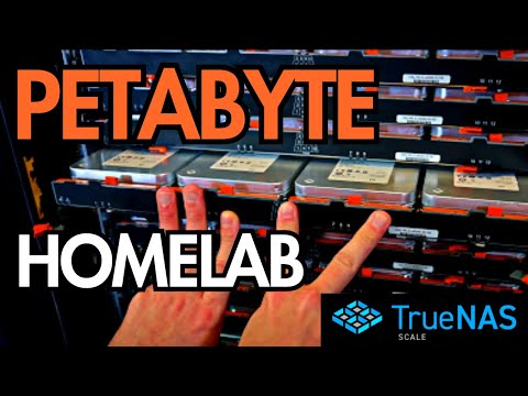 INSANE PetaByte Homelab! (TrueNAS Scale ZFS + 10Gb Networking + 40Gb SMB Fail)