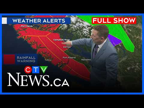 Atmospheric river over Vancouver Island | CTV News Vancouver Island | March 16, 2026