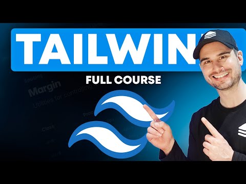 Tailwind CSS Full Course for Absolute Beginners - Everything Explained in Detail 🔍