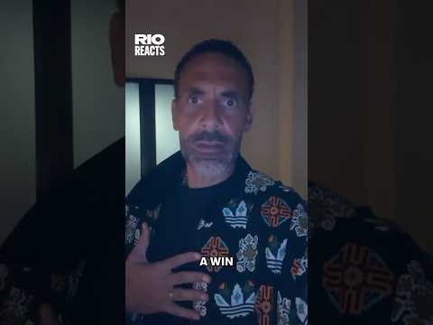 Rio Reacts to Man Utd 2-0 Man City 🔴 #football #premierleague #manchesterunited